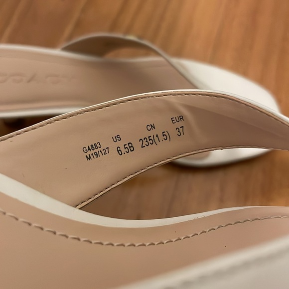 Coach flip floo heels white - Picture 4 of 5